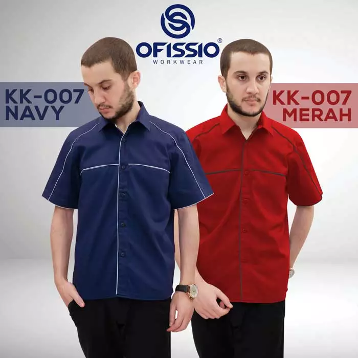 kemeja kerja KK-007