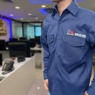 kemeja seragam divisi perusahaan