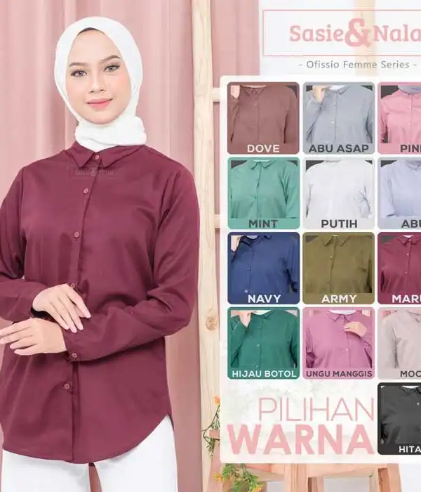 kemeja wanita basic