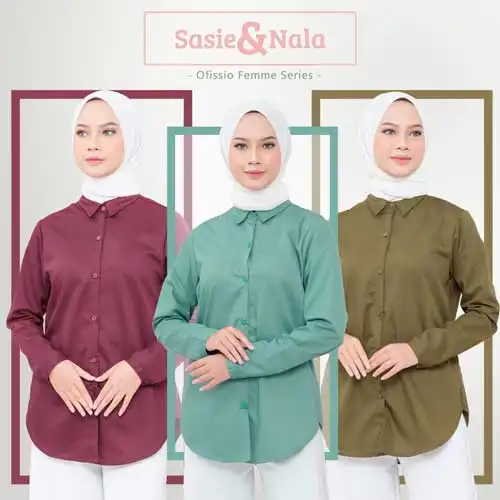 kemeja wanita basic