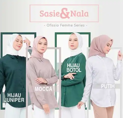 baner kemeja wanita 1 2
