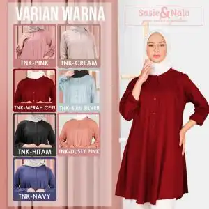 tunik merah ceri